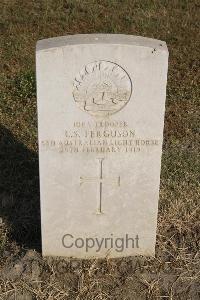 Ismailia War Memorial Cemetery - Ferguson, Charles Stuart